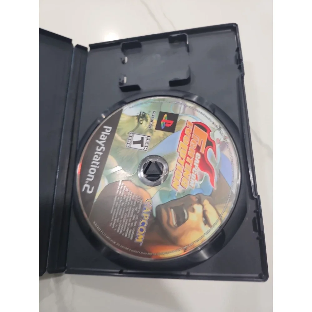 Capcom Fighting Evolution (Sony PlayStation 2, 2004) PS2 Tested Game Disc & Case